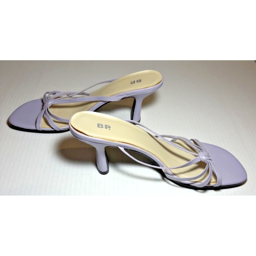 BP minimal strappy sandal size 10 lavender